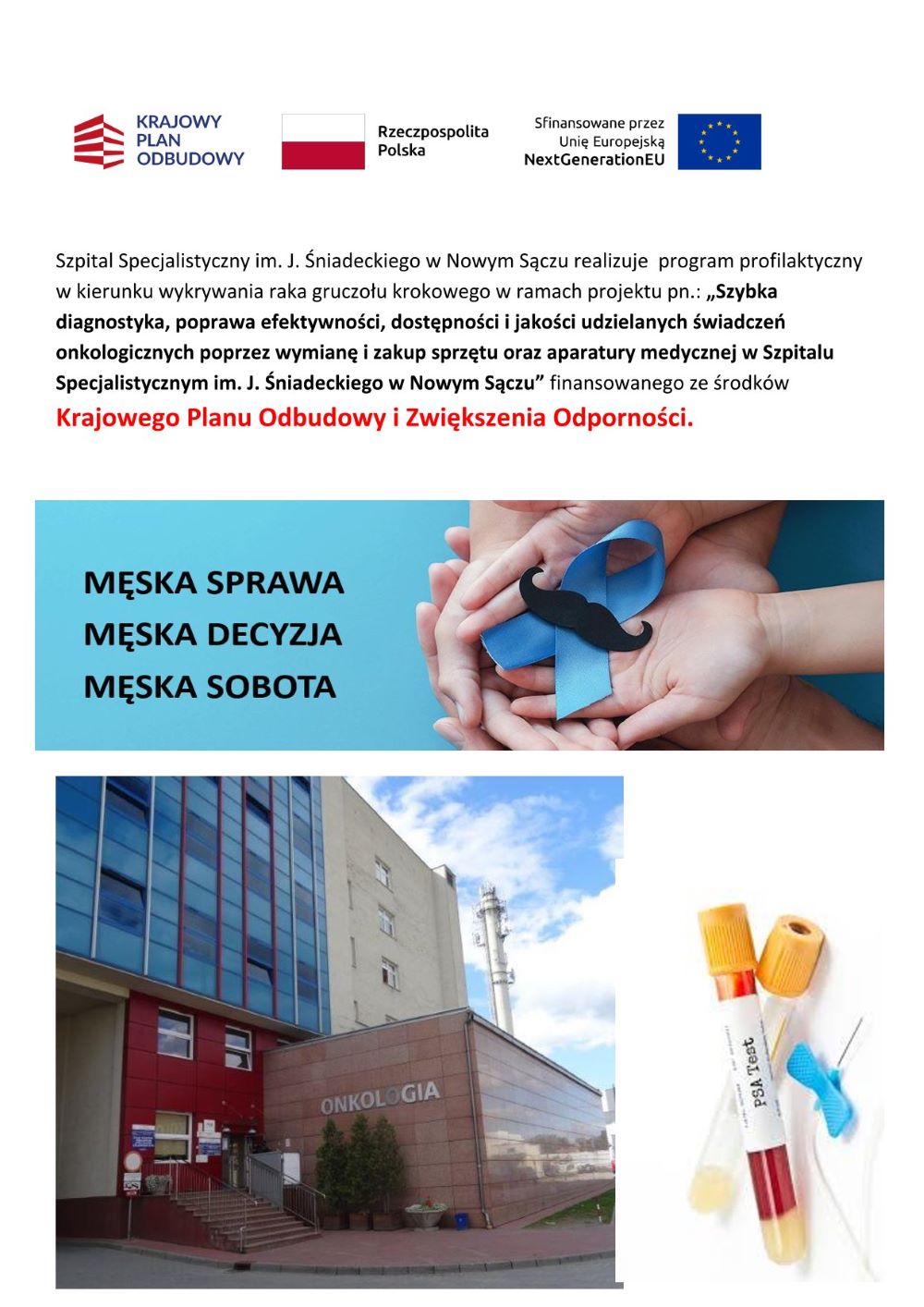Plakat Program ProfilaKT. KPO 1